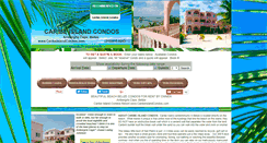 Desktop Screenshot of caribeislandcondos.com