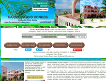 Tablet Screenshot of caribeislandcondos.com